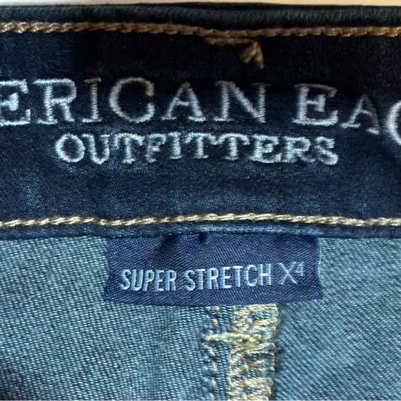 AE Super Stretch x4 Jegging Jeans Dark Wash 0S or 0 Short - Picture 9 of 12